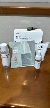 Product Review of ANUA Heartleaf Soothing Trial Kit from Tokopedia customer review 0
