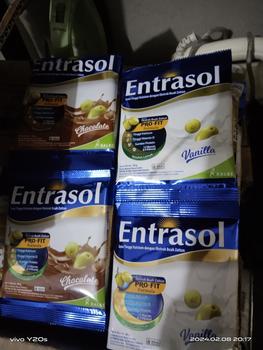 Entrasol Kemasan Renceng Rasa Vanilla dan Cokelat isi 10 Sachet - Shop ...