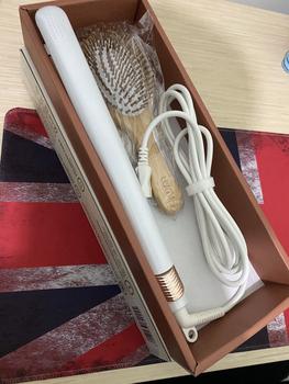 Product Review of Lumi White Slim Line Straightener 1 Inch from Tokopedia customer review 1