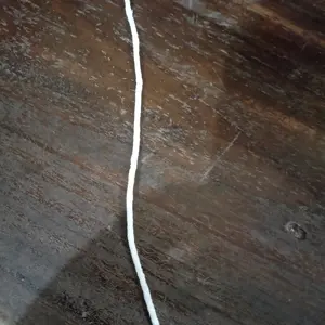 Sumbu Lilin Ecer Dengan Panjang 15cm 15 cm Homemade Benang Berkualitas Good Quality Ukuran Malam Night Gelap Api Bahan Penerang Terang Cahaya Dekorasi Perlengkapan Awet Tahan Lama Bakar Putih White Candle Wick Thread Skyer Decoration