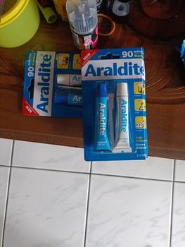 Product Review of Araldite 90 Minute Biru Epoxy Adhesive - Standard from Tokopedia customer review 0