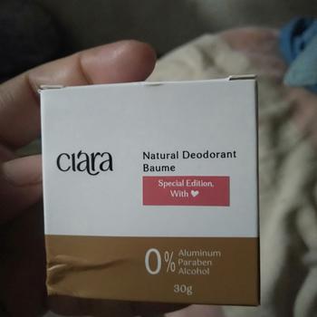 Product Review of CIARA NATURAL DEODORANT BAUME 30 GR from Tokopedia customer review 1