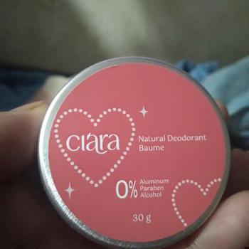 Product Review of CIARA NATURAL DEODORANT BAUME 30 GR from Tokopedia customer review 0