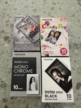 Product Review of Fujifilm Instax Mini Film Refill Single Black Frame from Tokopedia customer review 0