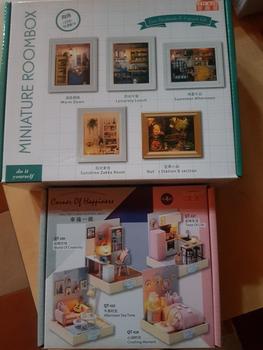 Product Review of Cute Room - Corner of Happiness Series - Dollhouse DIY The Wonderful World of Miniatures from Tokopedia customer review 0
