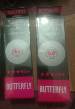 Product Review of BOLA PINGPONG / TENIS MEJA BUTTERFLY isi 3 MURAH BAGUS from Tokopedia customer review 0
