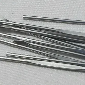 Korek kuping besi lurus 10pcs pembersih telinga korek kuping murah