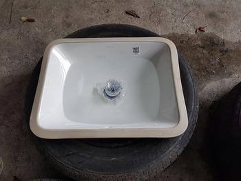Product Review of KOHLER Caxton Wastafel / Lavatory Under-counter 17" Rectangular Putih / White K-20000ID-0 from Tokopedia customer review 0