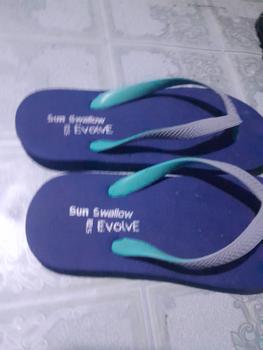 Product Review of Pria Sandal Jepit Jumbo Sun Swallow Evolve 10.5 dan 11.5 Sendal Karet Hitam Cowok from Tokopedia customer review 0