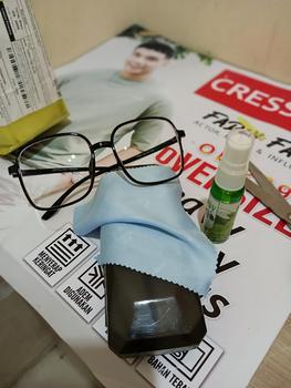 Product Review of lensa kacamata minus - lensa minus - slinder - minus 0,25 s/d - 800 from Tokopedia customer review 0