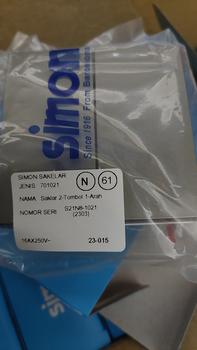 Product Review of SIMON I7 GREY SAKLAR SERI 2 GANG 1 WAY SWITCH from Tokopedia customer review 0
