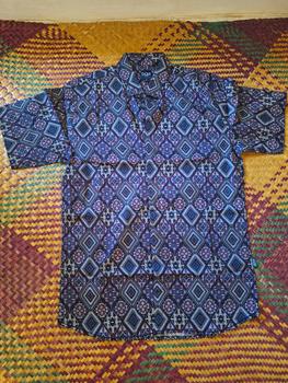 Product Review of DGM Kemeja Batik Pria Lengan Pendek Batik Songket 005 A from Tokopedia customer review 1