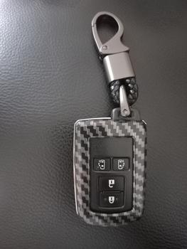 Product Review of cover key casing sarung kunci carbon voxy toyota sienta from Tokopedia customer review 0
