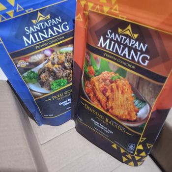 Product Review of Santapan Minang Paru Goreng Kering Asli Padang 200 gram from Tokopedia customer review 0