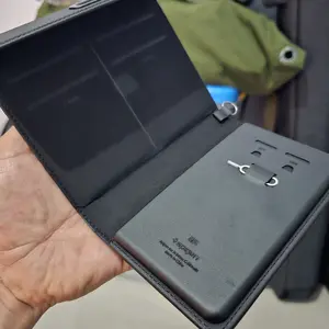 Passport Holder Dompet Paspor Spigen Card Slot Wallet Leather Pouch Passport Fabric RFID Card Holder