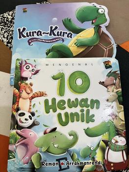 Product Review of buku cerita anak | boardbook anak | mengenal 10 hewan unik | bestari from Tokopedia customer review 0