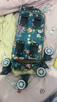 Product Review of Hanke Tas Trolly Roda Trolley Koper Travel Slempang HandBag - BK3300 from Tokopedia customer review 0