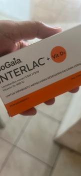 Product Review of Interlac Probiotik + Vit D3 400 IU 3 Strip @10 Tablet - Menjaga Kesehatan Saluran Cerna dan Daya Tahan Tubuh Anak hingga Dewasa from Tokopedia customer review 2