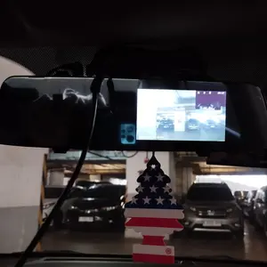 Kamera Mobil DVR Recorder Depan Belakang Spion Dash Cam 1080P Full HD