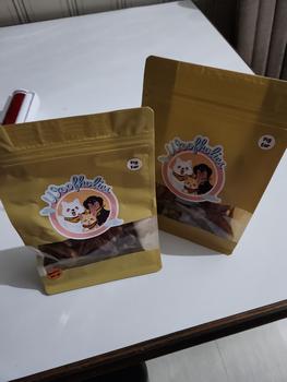 Product Review of Woofholics Pig Ear Strips / Kuping Babi / Dog Snack Cemilan Anjing from Tokopedia customer review 0