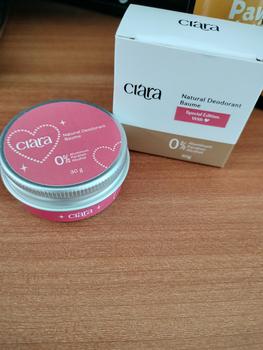 Product Review of CIARA NATURAL DEODORANT BAUME 30 GR from Tokopedia customer review 0
