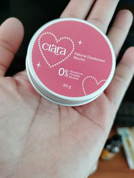 Product Review of CIARA NATURAL DEODORANT BAUME 30 GR from Tokopedia customer review 2