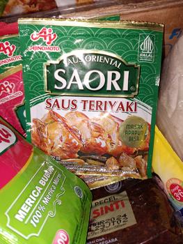 Product Review of SAORI® Saus Teriyaki Oriental Sachet 22ml (4 pcs) from Tokopedia customer review 0