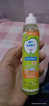 Product Review of My Baby Minyak Telon Plus Eucalyptus 90ml Bayi from Tokopedia customer review 0