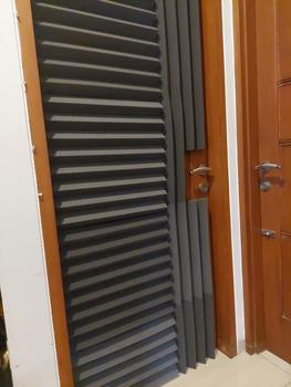 Product Review of Busa Peredam Suara Motif Zigzag Uk Type 200x100x6cm Hijau Hitam from Tokopedia customer review 0