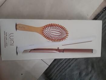 Product Review of Lumi White Slim Line Straightener 1 Inch from Tokopedia customer review 1