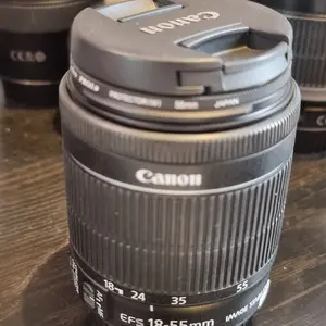 Lensa DSLR Canon EF-S 18-55mm f4-5.6 IS STM II / Canon EF-S 18-55mm f3.5-5.6 IS II / Canon EF-S 18-55mm f3.5-5.6 III Original