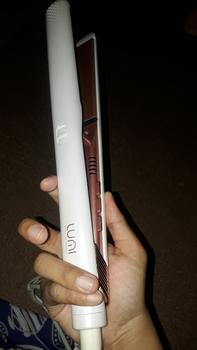 Product Review of Lumi White Slim Line Straightener 1 Inch from Tokopedia customer review 2