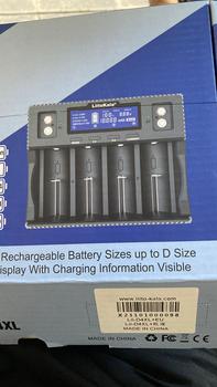 Product Review of Charger Baterai LiitoKala Lii D4XL Original dengan 4 Slot Charging untuk Nimh/Nicd, Li-ion, Li-Ion, dan LiFePo4 Battery from Tokopedia customer review 0