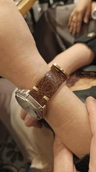 Product Review of tali jam tangan kulit asli,strap premium 18mm 20mm,22mm,24mm from Tokopedia customer review 0
