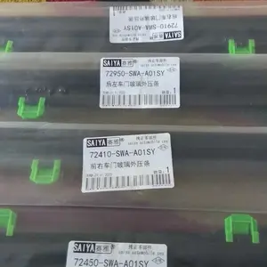 Pelipit Kaca Pintu Luar Lis Karet Crome Honda CRV 2007-2017 SWA T0A