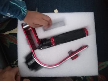 Product Review of Gimbal Handheld Stabilizer Kamera Dslr Bahan Kuat Hasil Sangat Stabil from Tokopedia customer review 0