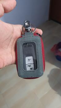 Product Review of Dompet Remote Keyless Motor Mobil Gantungan Kunci Sarung Remot polos from Tokopedia customer review 0