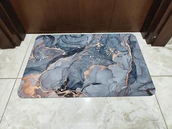 Product Review of Keset Kamar Mandi Diatomite Anti Slip Anti Bau Cepat Kering Karet Diatomite Mat from Tokopedia customer review 1