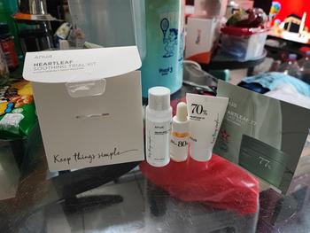 Product Review of ANUA Heartleaf Soothing Trial Kit from Tokopedia customer review 0