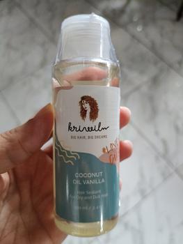 Product Review of Kriwil Coconut Oil - Hair Sealant 30ml Kering Haircare from Tokopedia customer review 0