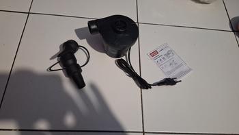 Product Review of Goto [COD] Stormy Pompa Angin Listrik Kolam Renang Kasur Elektrik Air Pump from Tokopedia customer review 1