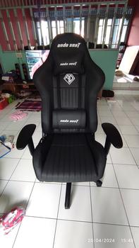 Product Review of AndaSeat Jungle Series Premium Kursi Gaming Chair Black from Tokopedia customer review 0