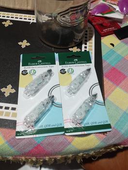 Product Review of Refill/Isi Tipex Kertas QJR/QAR/QDR isi 2 Pcs Faber Castell (SET) from Tokopedia customer review 0