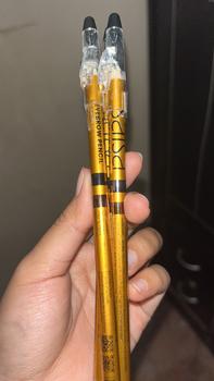 Product Review of SALSA Eyebrow Pencil - 4in1 Black & Brown Pensil Alis Tahan Lama Serut from Tokopedia customer review 0