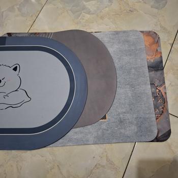 Product Review of Keset Kamar Mandi Diatomite Anti Slip Anti Bau Cepat Kering Karet Diatomite Mat from Tokopedia customer review 0