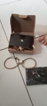 Product Review of Gelang Tali Inisial Nama Huruf Dadu Custom Pria Wanita Couple Sahabat from Tokopedia customer review 0