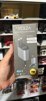Product Review of Volza Retractable Charger (4in1) Kabel Fast Charging Cable Adaptor Aluminium Panjang iphone from Tokopedia customer review 2