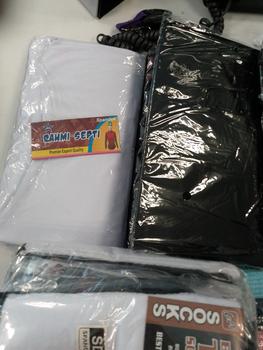 Product Review of Baju Manset Kaos Polos Hitam Putih from Tokopedia customer review 0