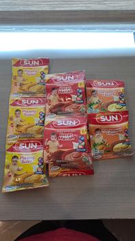Product Review of SUN BUBUR SEREAL SUSU PISANG SACHET 20 GR X 1 PCS from Tokopedia customer review 0