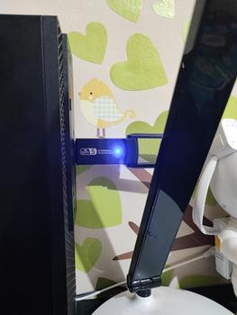 Product Review of AC1300 WiFi USB Adapter Dongle WiFi Dual Band 2.4G/5G 2 Antena USB 3 from Tokopedia customer review 0
